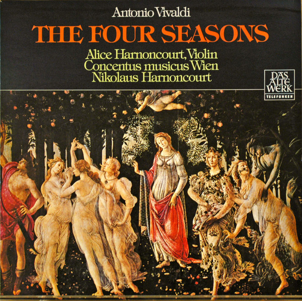 古楽器演奏によるヴィヴァルディ「四季」の原点 : クラシック