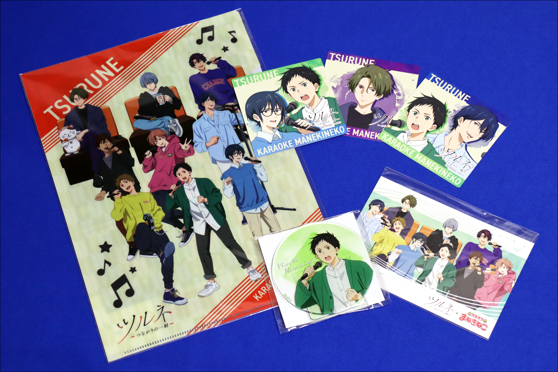 ツルネ カラオケ コラボコースター　まとめ売り 2023年3月8日から開催！TVアニメ『ツルネ─つながりの一射