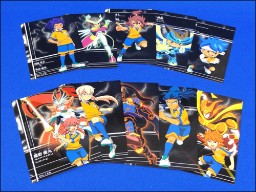 イナズマイレブンGO ブロマイドガム4」全36種をコンプリート