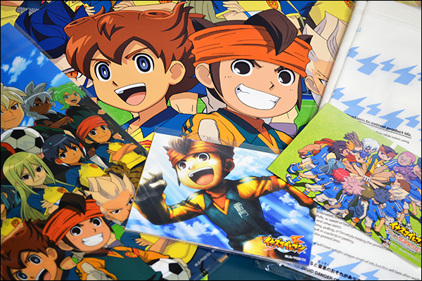 イナズマイレブンファン感謝展示会クリアファイル