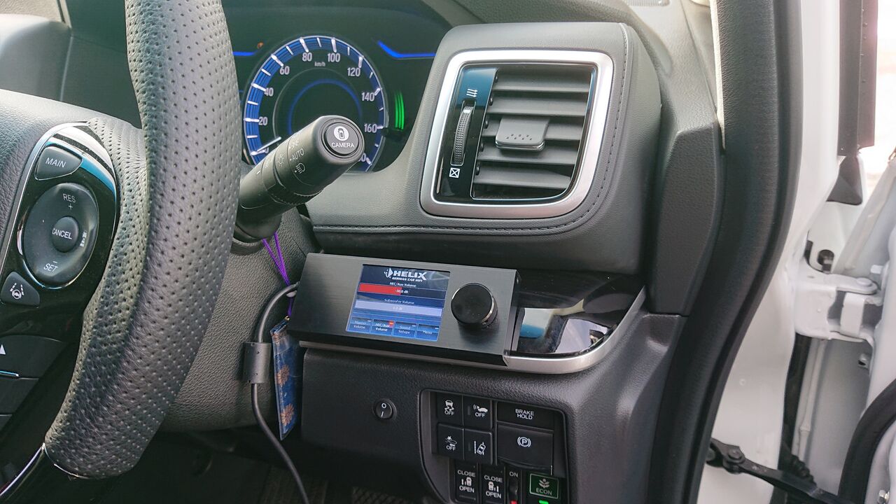 CX-8にフロント3way＆トランクサブウーファーインストール