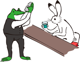 バーうさぎかえる