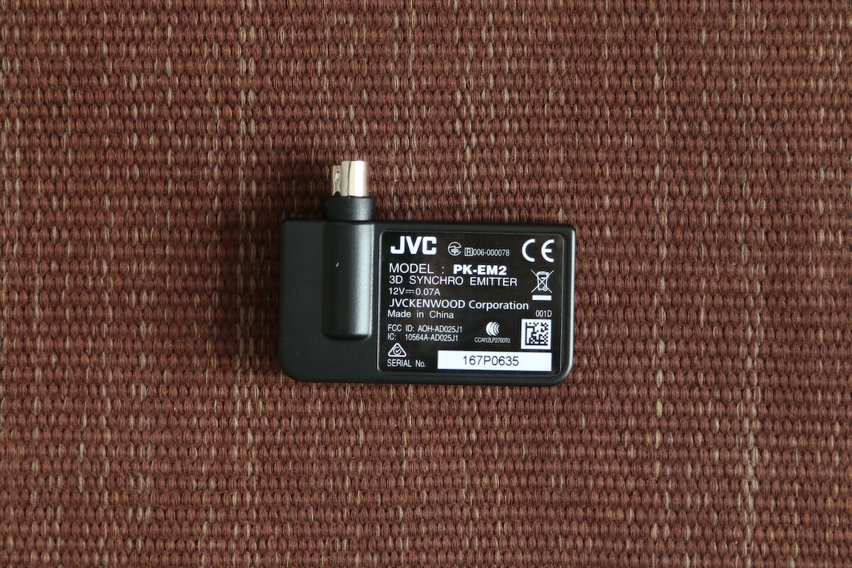 JVC プロジェクター用 3D シンクロエミッター JVC プロジェクター用 3D シンクロエミッター 3D対応「D‐ILA