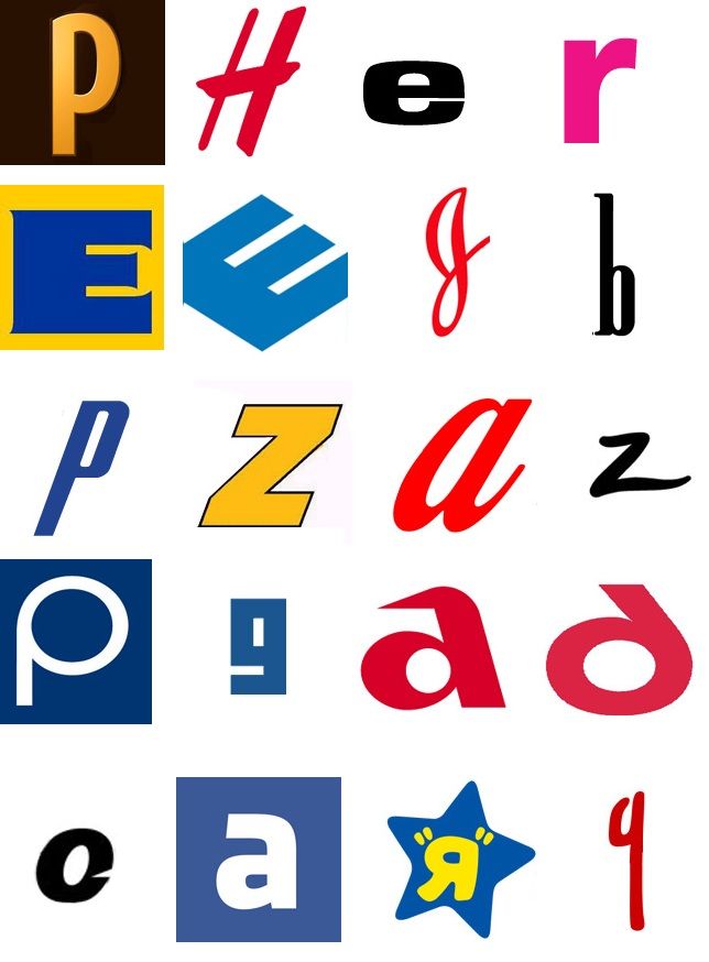 この文字な んだ ロゴから一文字取り出したら どこの企業かわかる