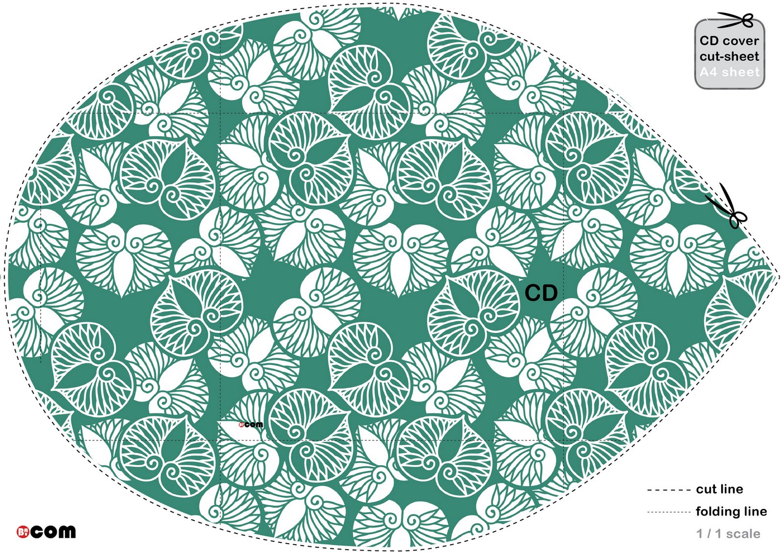 用紙をcdケースにする方法 きよおと Kiyoto