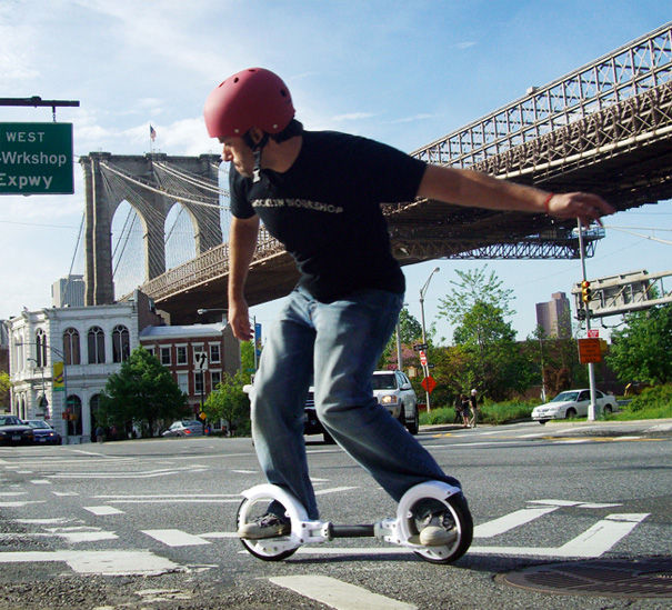 自転車＋スケートボードが融合したSkateCycle : きよおと-KiYOTO