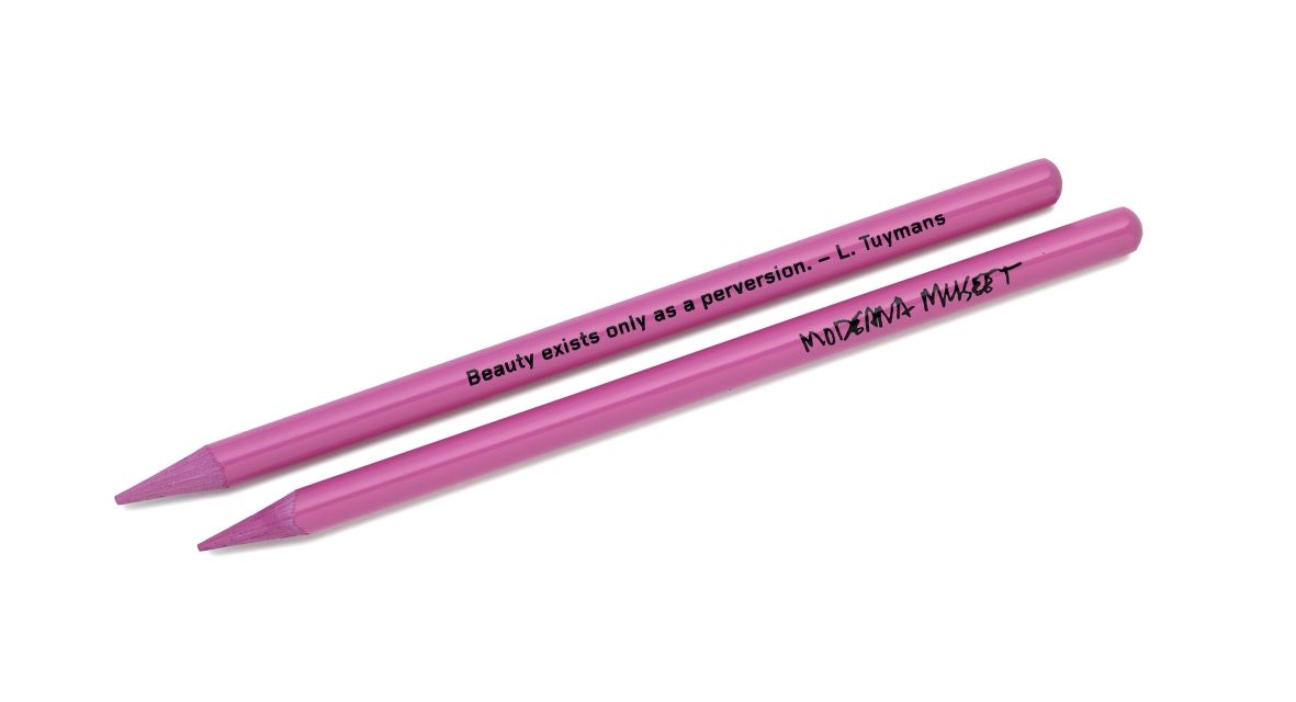 ピカソやアンディ ウォーホルの名言が刻まれた色鉛筆 きよおと Kiyoto