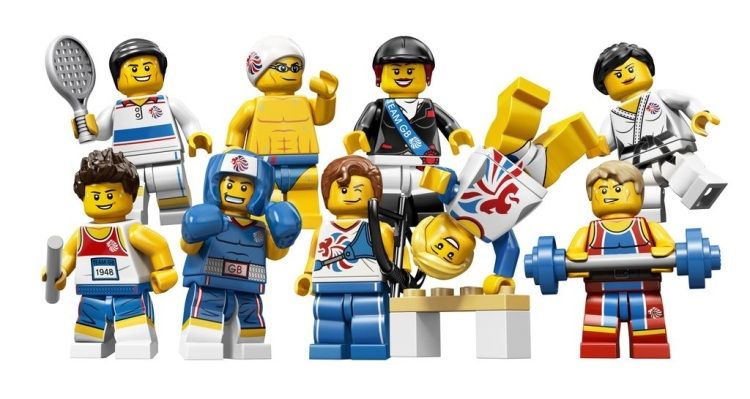 ロンドン五輪記念！ LEGOのミニフィグ選手団【London 2012】 : きよお 
