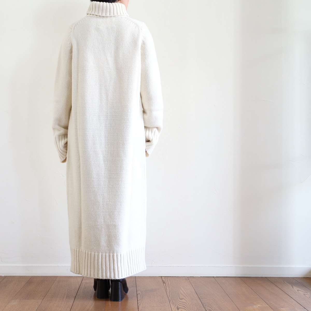 Arch The マキシ丈のタートルネックニットワンピース Closet