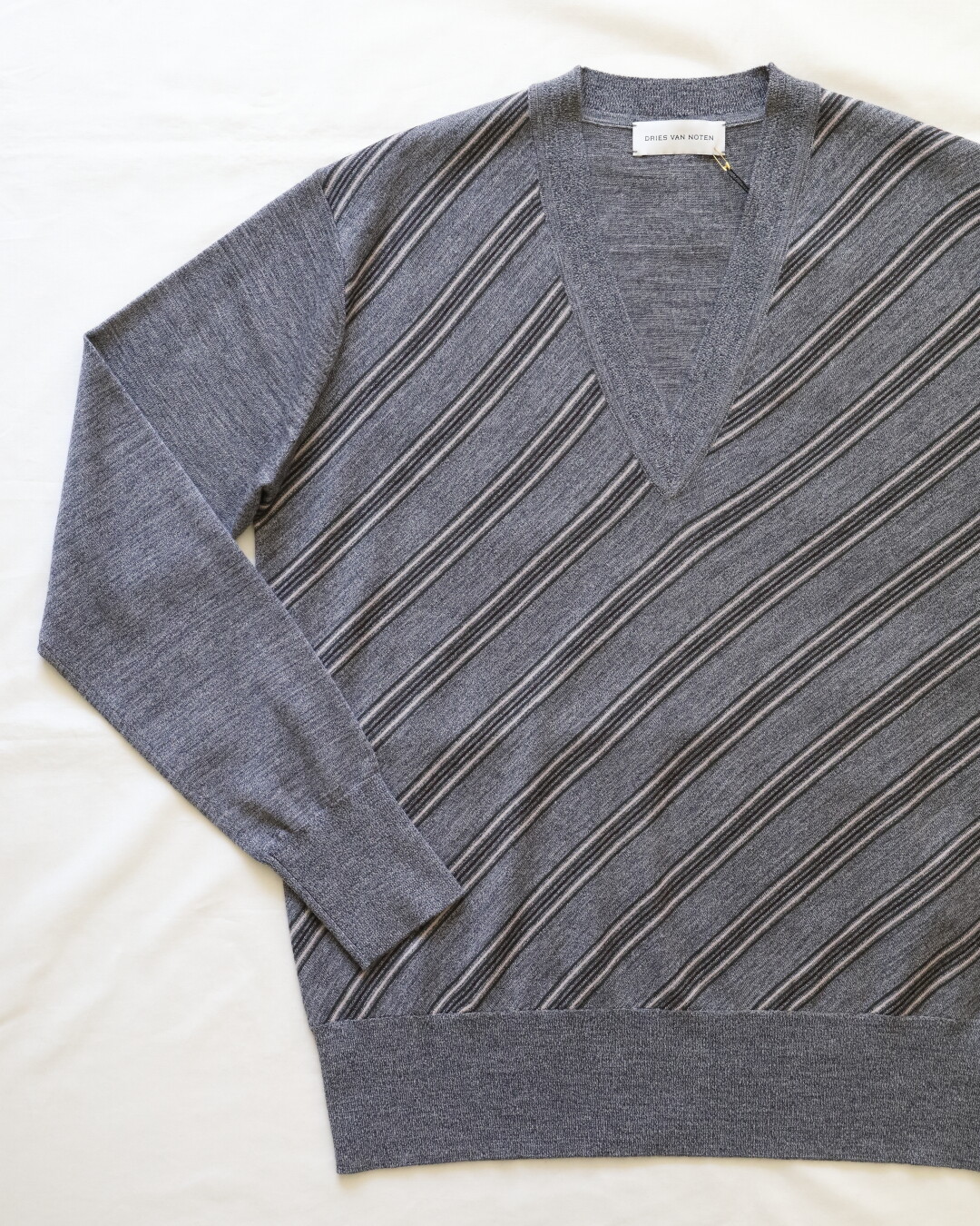 Dries Van Noten ピンストライプ ウール混 トップス Dries Van Noten