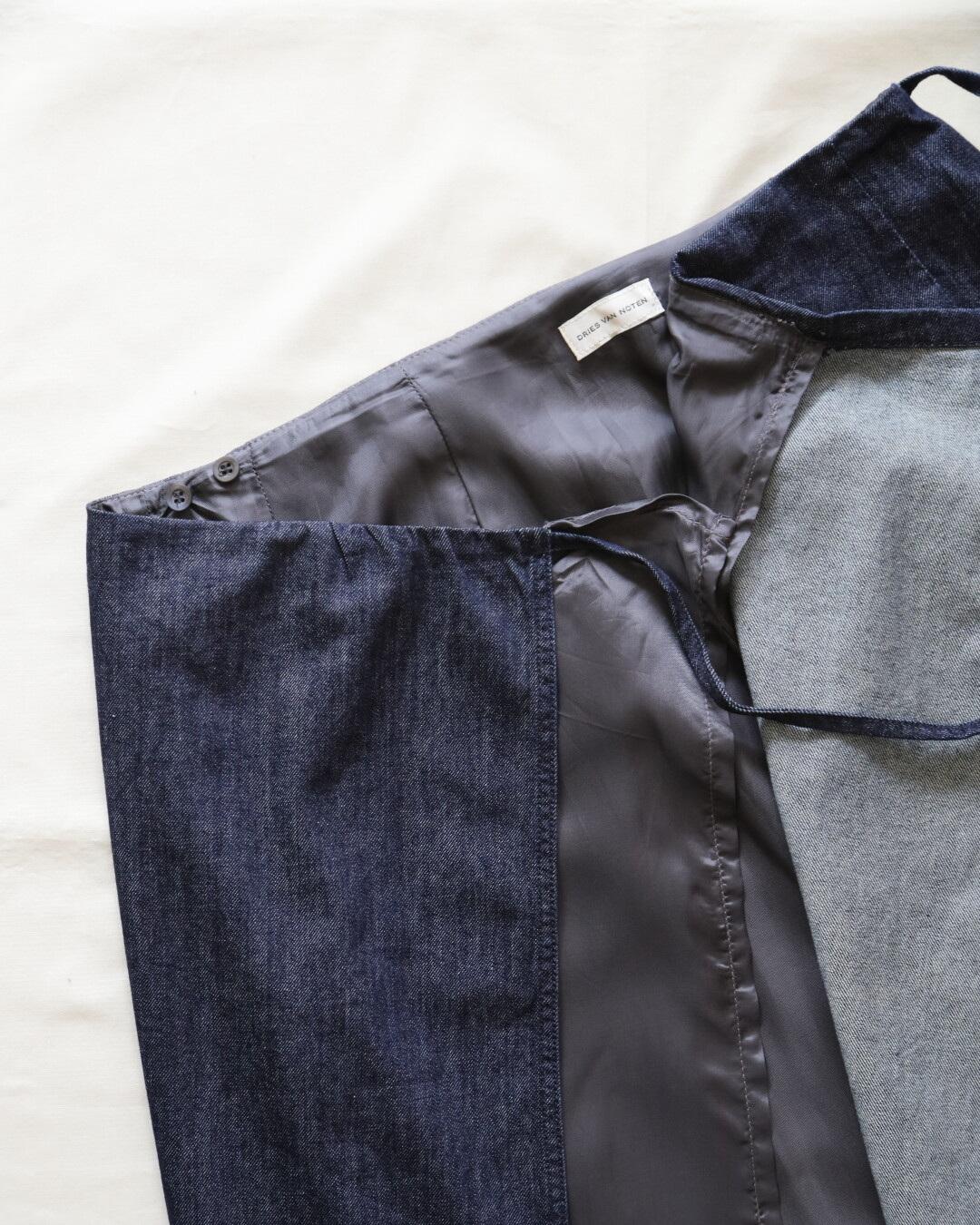 DRIES VAN NOTEN ～ グレーとインディゴの色合い : CLOSET