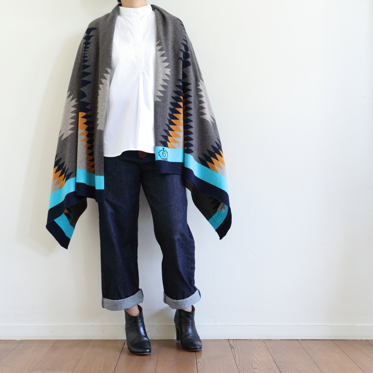 QUEENE AND BELLE ～ MERRICK WRAP IBEX MULTI : CLOSET