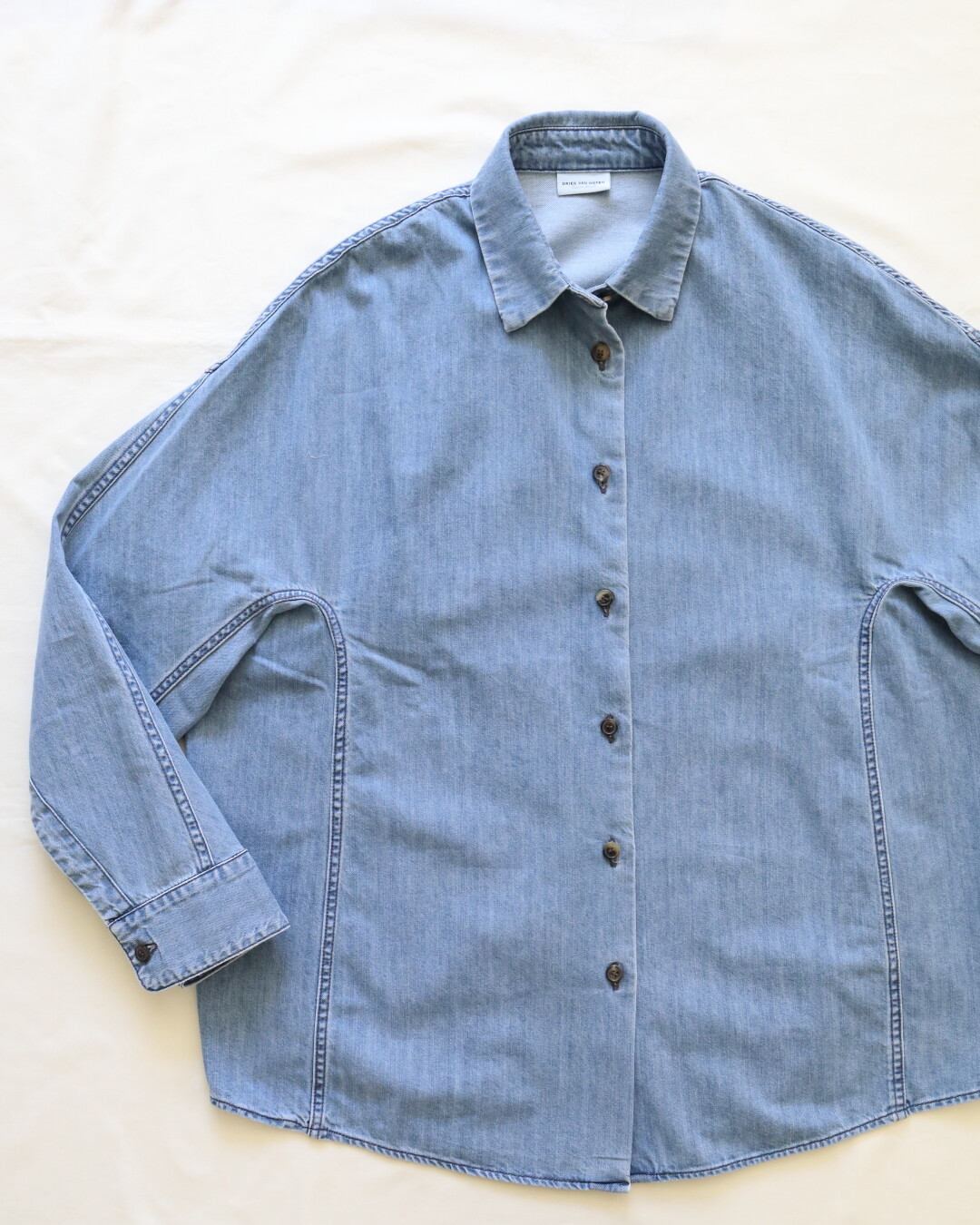 DRIES VAN NOTEN ~ ライトウェイトデニムのシャツ : CLOSET DRIES VAN NOTEN ~ ライトウェイトデニムのシャツ : CLOSET