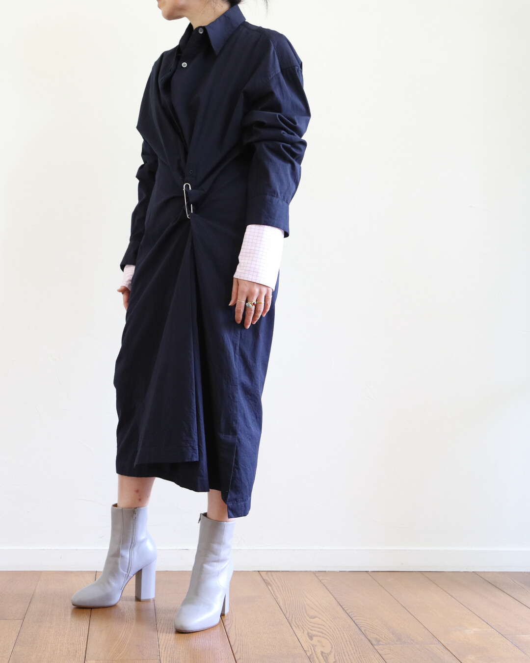 DRIES VAN NOTEN ～ ピンブローチのシャツドレス : CLOSET