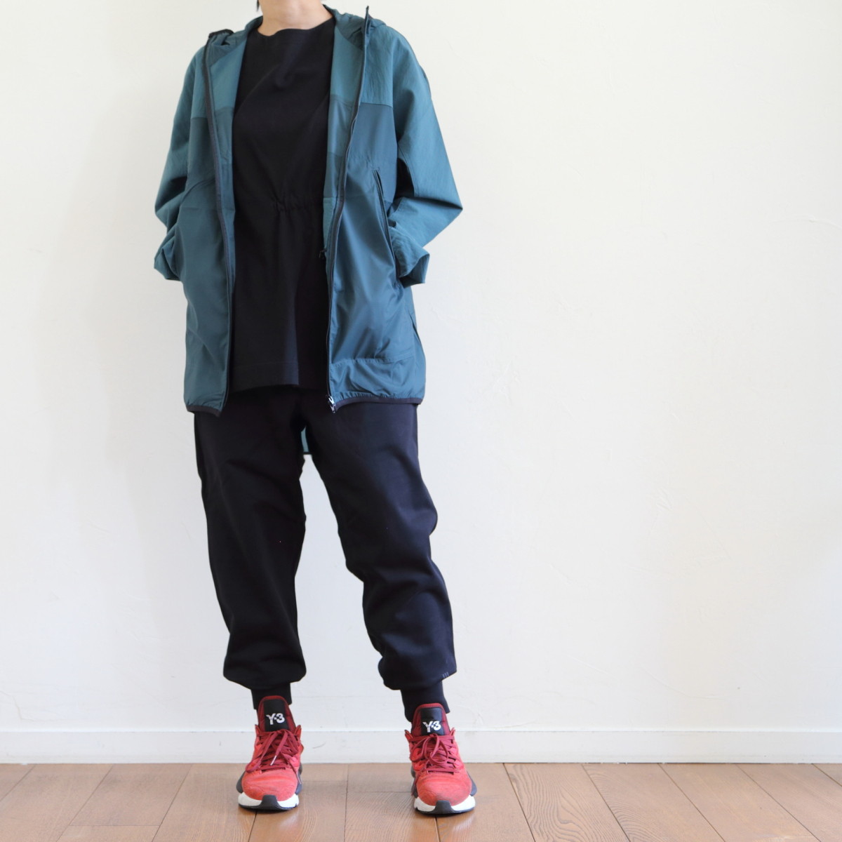 Y-3 ～ PACKABLE JACKET GREEN : CLOSET