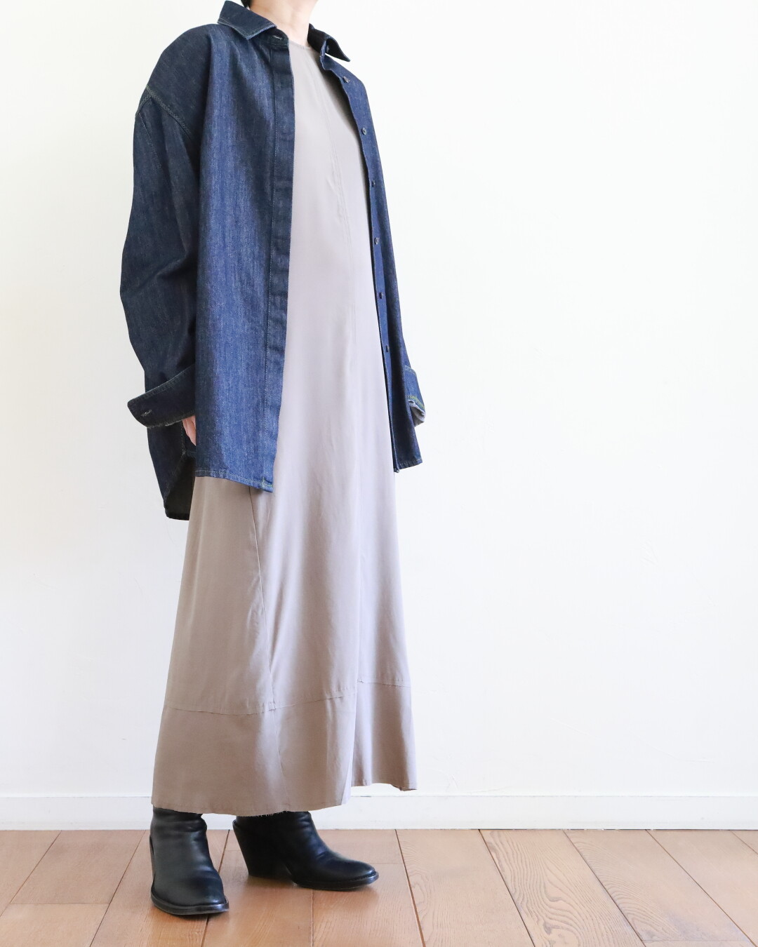 Kristensen Du Nord ～ シルクサテンのワンピース : CLOSET