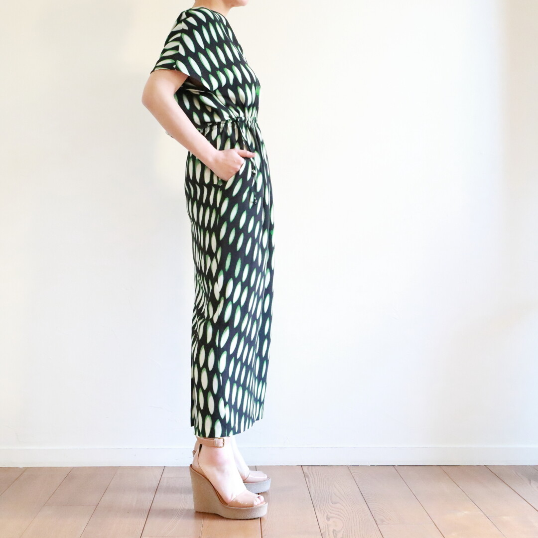 DRIES VAN NOTEN ～ LEN LYE プリントのドレス : CLOSET