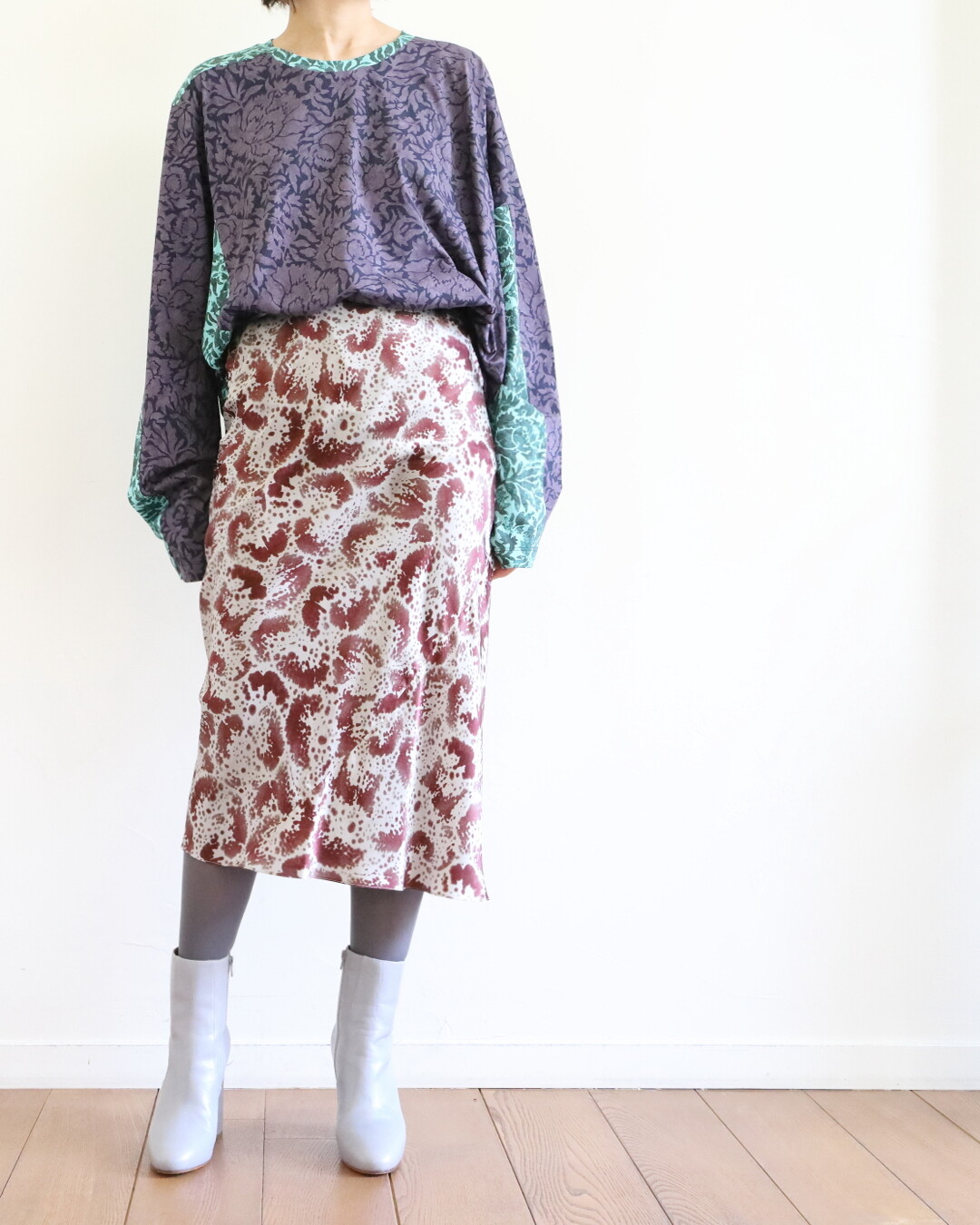 DRIES VAN NOTEN ～ 二色のプリントの長袖 T シャツ : CLOSET