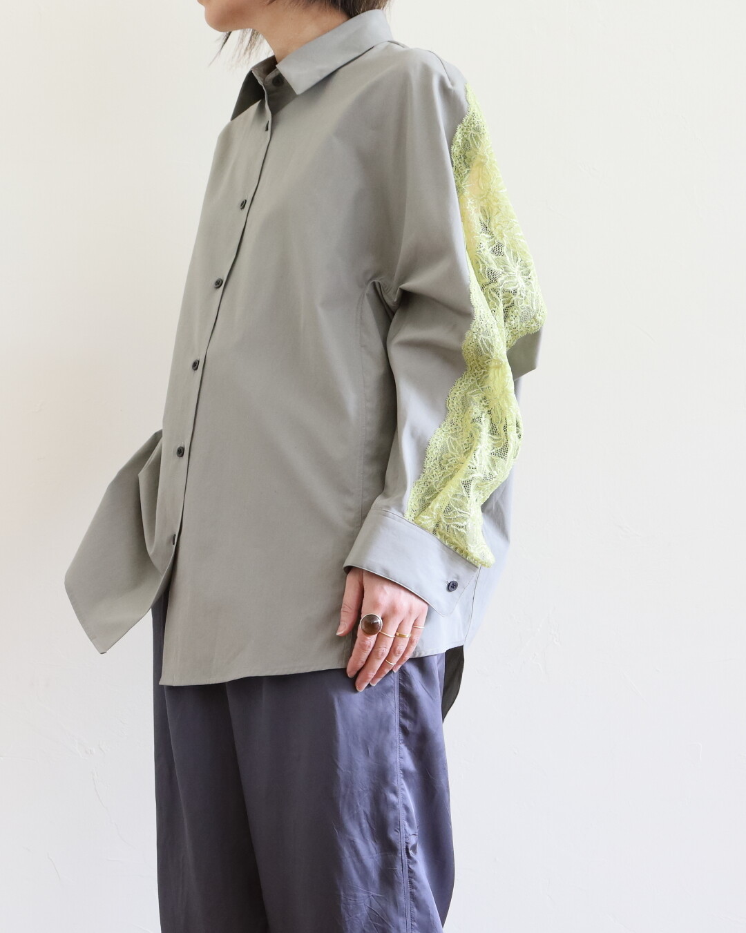 DRIES VAN NOTEN ~ レースのコクーンシャツ : CLOSET DRIES VAN NOTEN ~ レースのコクーンシャツ : CLOSET