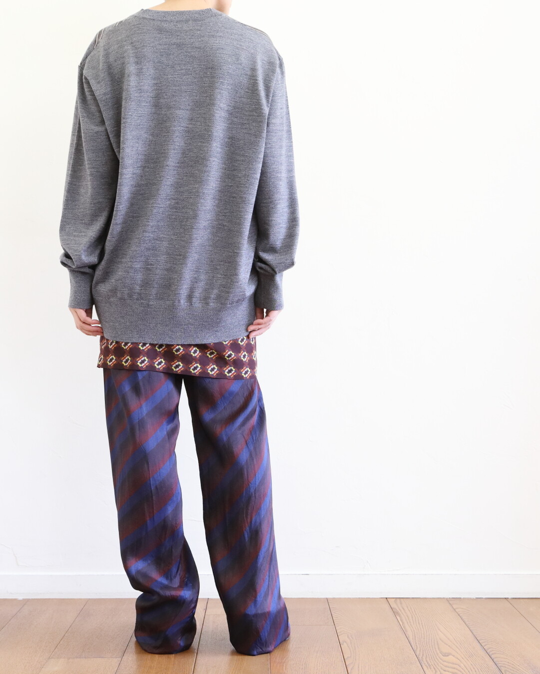 Dries Van Noten ピンストライプ ウール混 トップス Dries Van Noten ピンストライプ ウール混 トップス Dries Van Noten