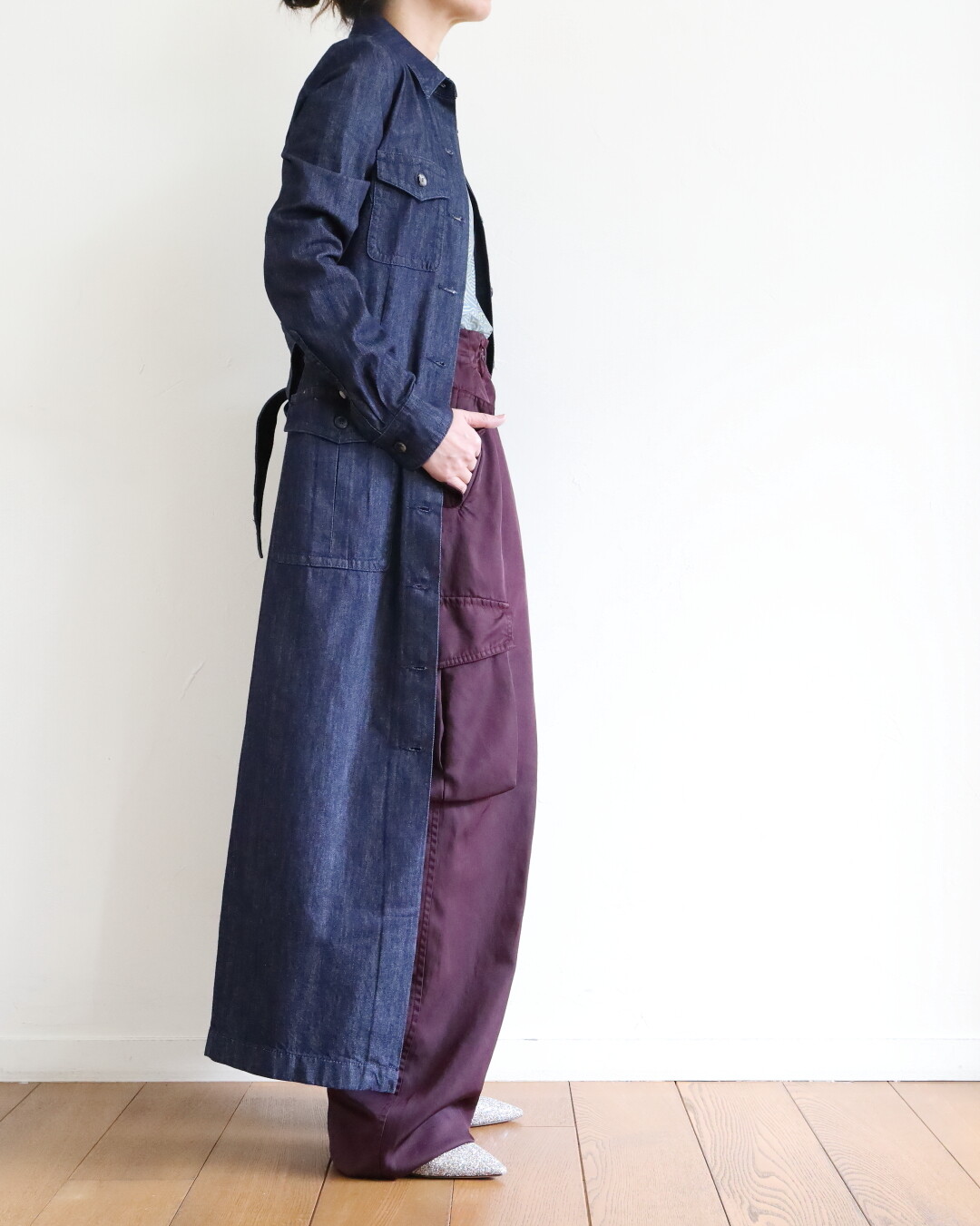 DRIES VAN NOTEN ～ デニムのシャツドレス : CLOSET