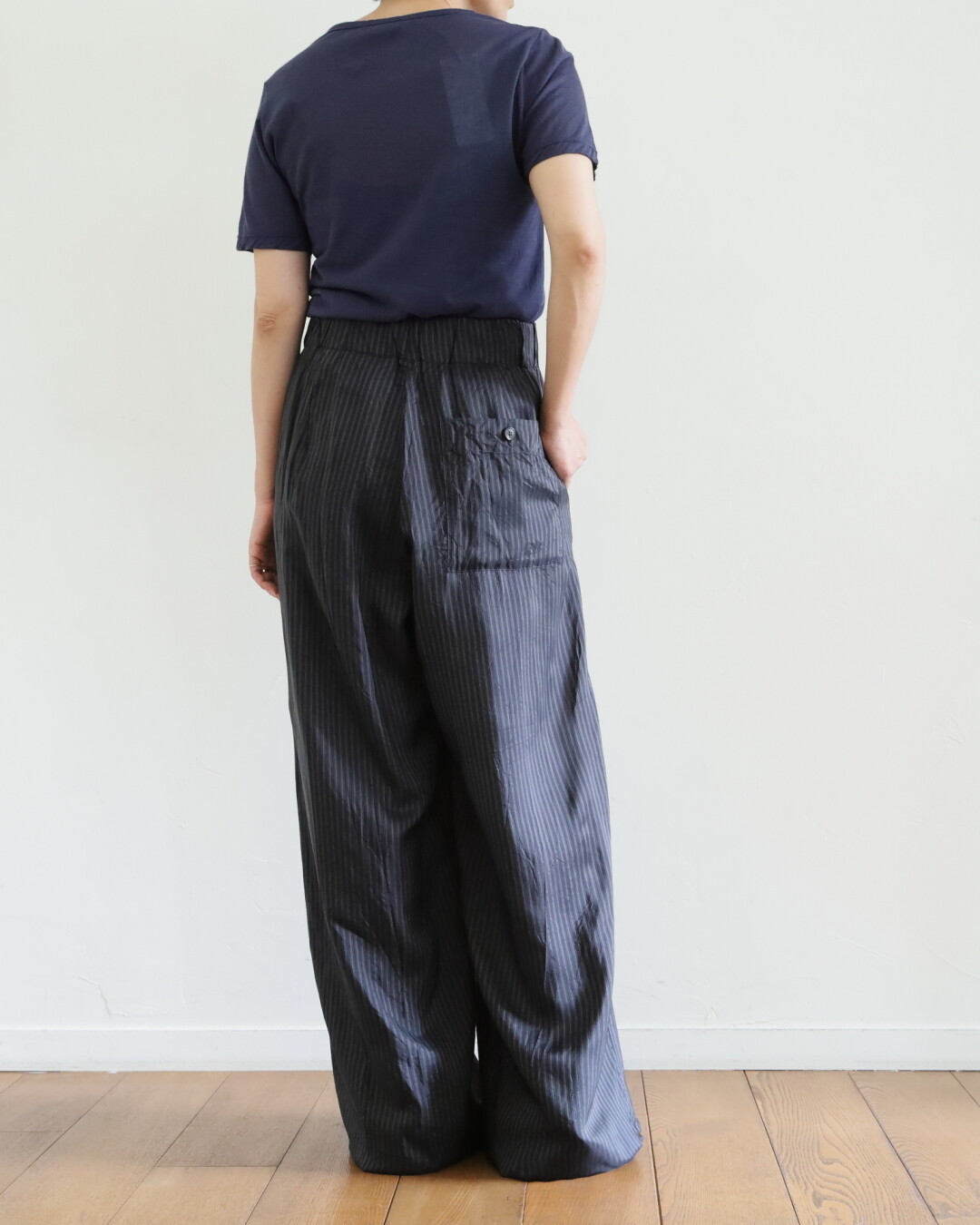 ラストチャンス【DRIES VAN NOTEN】コットン ストライプ パンツ ドリスヴァンノッテン ストライプ パンツ 美品 希少｜Yahoo
