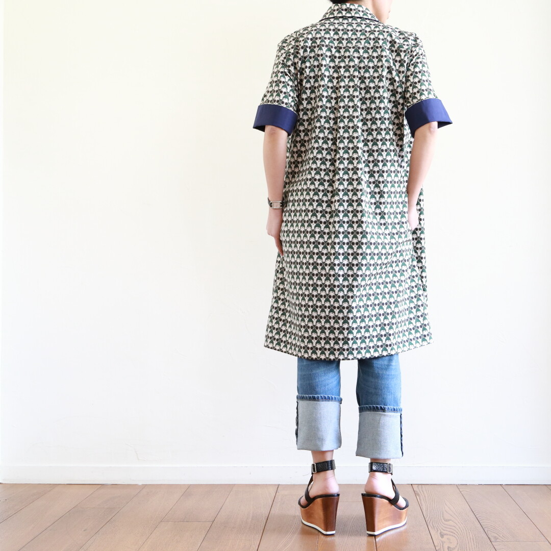 Odeeh 2way シャツワンピース Closet