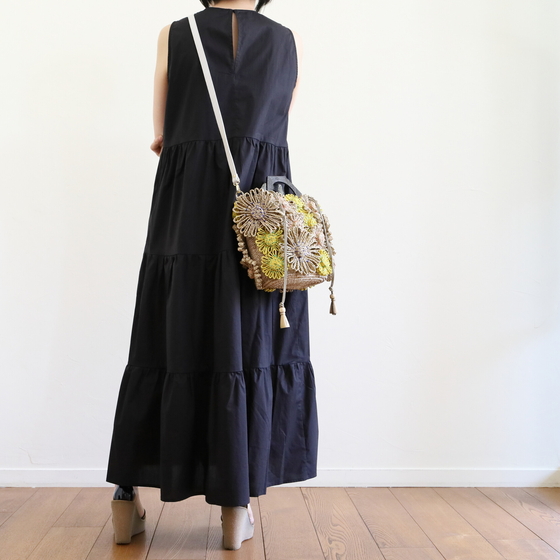JAMIN PUECH ～ ラフィアのトートバッグ : CLOSET