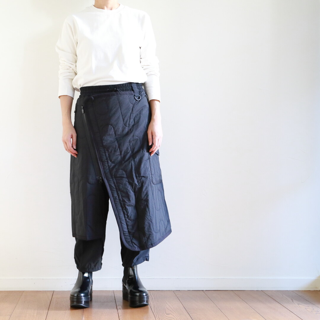 Y-3 ～ キルティングレイヤードパンツ : CLOSET
