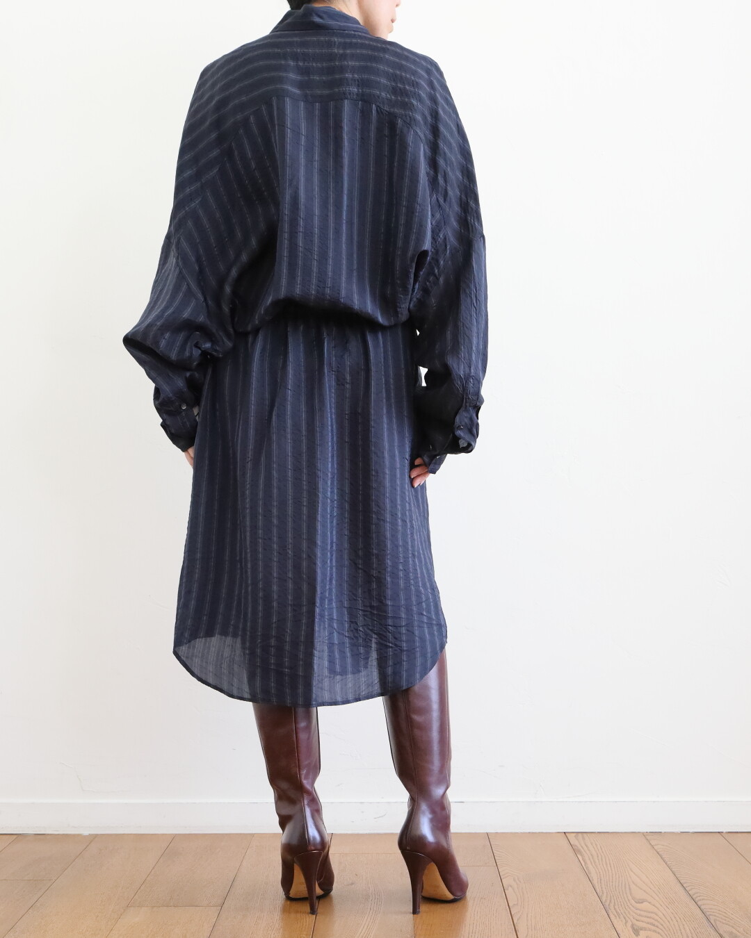 DRIES VAN NOTEN ～ ストライプのシャツワンピース : CLOSET