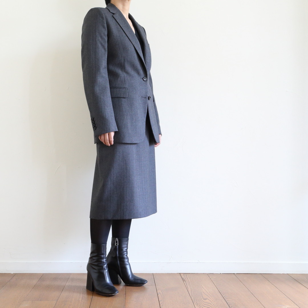 DRIES VAN NOTEN ダブルストライプスーツ DRIES VAN NOTEN ダブル