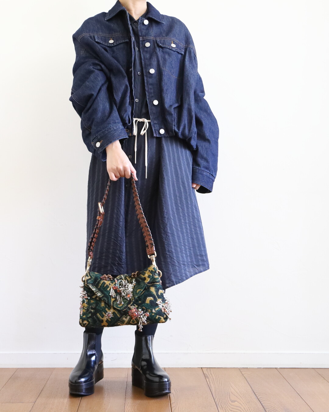 DRIES VAN NOTEN ～ 定番デニムジャケット＋シャツドレス : CLOSET