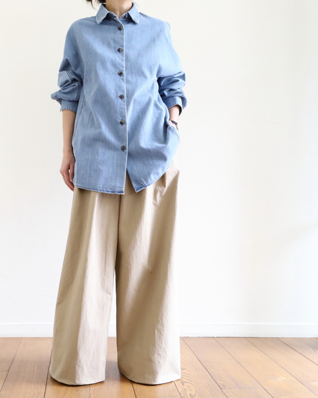 DRIES VAN NOTEN ~ ライトウェイトデニムのシャツ : CLOSET DRIES VAN NOTEN ~ ライトウェイトデニムのシャツ : CLOSET