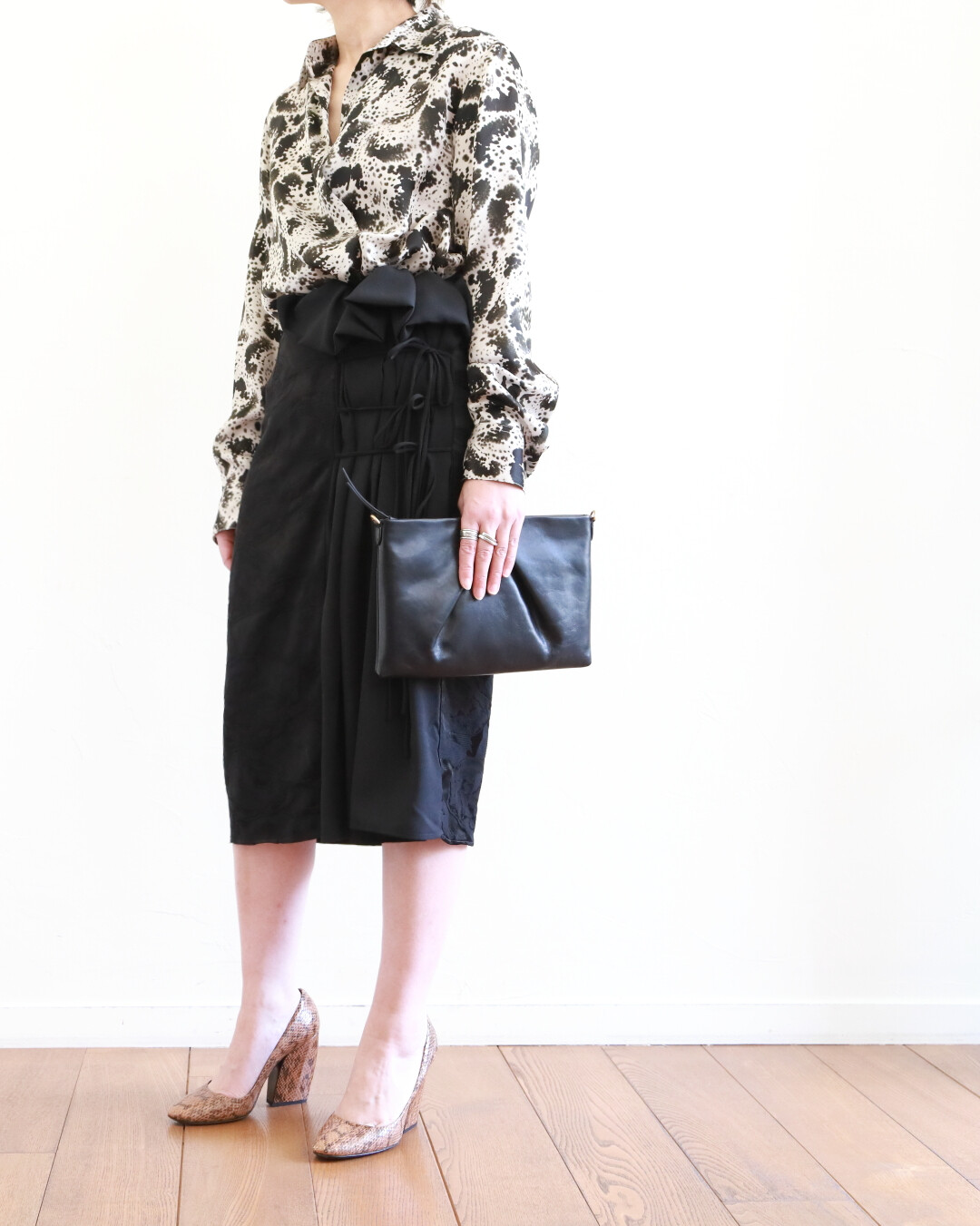 【DRIES VAN NOTEN】Sebia フローラルジャカード ミディスカート DRIES VAN NOTEN ~ 超エレガント!ジャカードスカート : CLOSET