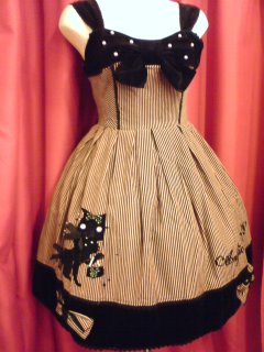 Angelic Pretty】おでかけショコラちゃんワンピース Chocolat-Chan