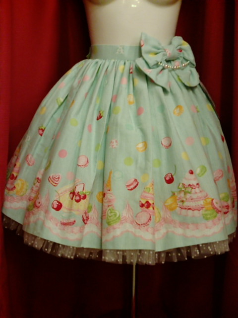 Angelic Pretty 夢見るマカロン ミント｜ワンピース