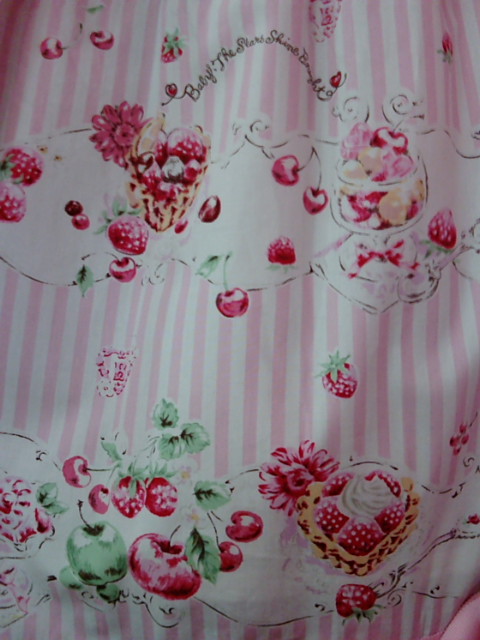 BABY　JSK　スウィートフルーツアラモード柄 BABY JSK スウィートフルーツアラモード柄 BABY JSK スウィート