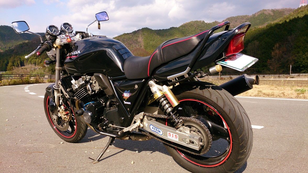 cb400sf nc31 ロングタンデムバー