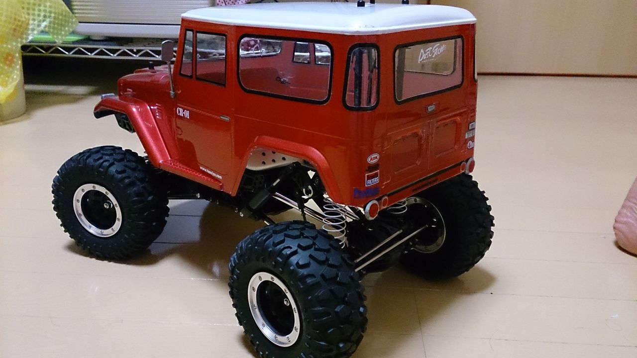 CR-01 TOYOTA ランドクルーザー40「ボディ塗装」 : N氏の