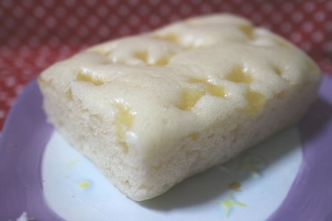 青森県産りんごの蒸しパン