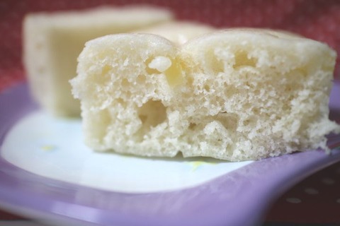 青森県産りんごの蒸しパン