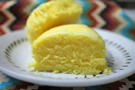 瀬戸内産塩レモン蒸しケーキ