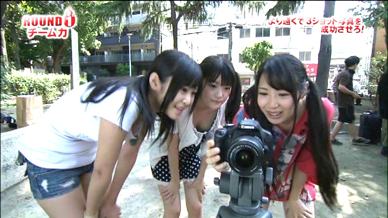 木本花音のけしからんおっぱいがチラリ Akb48er