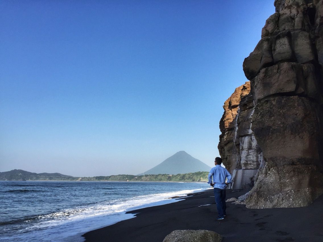 鹿児島 温泉が噴き出す海岸 伏目海岸 何度でも訪れたい日本の風景 鹿児島 温泉が噴き出す海岸 伏目海岸 何度でも訪れたい日本の風景