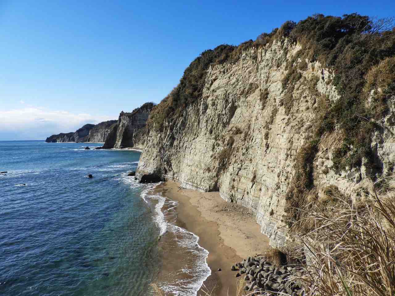 千葉 荒波に削られた絶壁 釣師海岸を望む展望地 何度でも訪れたい日本の風景