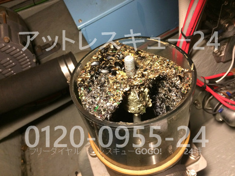 ヤンマーEX46fb 海水コシキ点検