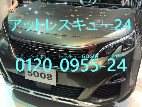 プジョー5008 東京モーターショー