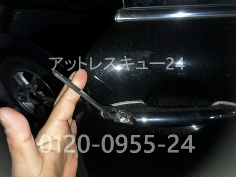 BMWミニONE2010年式R56型キーシリンダー鍵開け