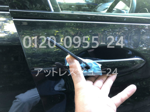 G02系BMW現行型X4カギ穴ピッキング解錠
