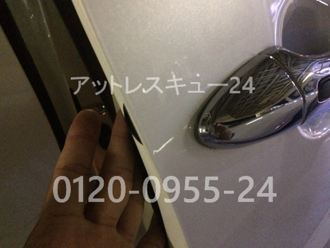 レクサス鍵のインロックLS600hドアシリンダーTOY2開錠